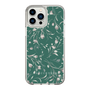 Slim Protection Case［ MERCURYDUO - BotanicalFlower - Green ］