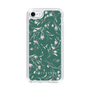 Slim Protection Case［ MERCURYDUO - BotanicalFlower - Green ］