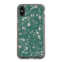 Slim Protection Case［ MERCURYDUO - BotanicalFlower - Green ］