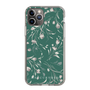 Slim Protection Case［ MERCURYDUO - BotanicalFlower - Green ］