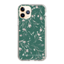 Slim Protection Case［ MERCURYDUO - BotanicalFlower - Green ］