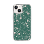 Slim Protection Case［ MERCURYDUO - BotanicalFlower - Green ］