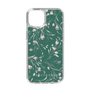 Slim Protection Case［ MERCURYDUO - BotanicalFlower - Green ］