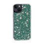 Slim Protection Case［ MERCURYDUO - BotanicalFlower - Green ］