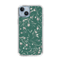 Slim Protection Case［ MERCURYDUO - BotanicalFlower - Green ］
