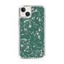 Slim Protection Case［ MERCURYDUO - BotanicalFlower - Green ］