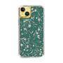 Slim Protection Case［ MERCURYDUO - BotanicalFlower - Green ］