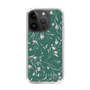 Slim Protection Case［ MERCURYDUO - BotanicalFlower - Green ］