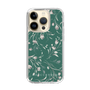Slim Protection Case［ MERCURYDUO - BotanicalFlower - Green ］
