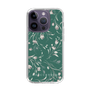 Slim Protection Case［ MERCURYDUO - BotanicalFlower - Green ］