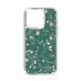 Slim Protection Case［ MERCURYDUO - BotanicalFlower - Green ］