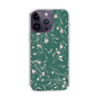 Slim Protection Case［ MERCURYDUO - BotanicalFlower - Green ］