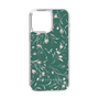 Slim Protection Case［ MERCURYDUO - BotanicalFlower - Green ］