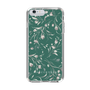 Slim Protection Case［ MERCURYDUO - BotanicalFlower - Green ］