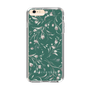 Slim Protection Case［ MERCURYDUO - BotanicalFlower - Green ］