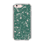 Slim Protection Case［ MERCURYDUO - BotanicalFlower - Green ］