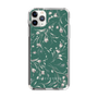 Slim Protection Case［ MERCURYDUO - BotanicalFlower - Green ］
