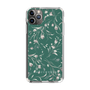 Slim Protection Case［ MERCURYDUO - BotanicalFlower - Green ］