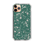 Slim Protection Case［ MERCURYDUO - BotanicalFlower - Green ］