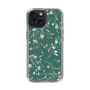 Slim Protection Case［ MERCURYDUO - BotanicalFlower - Green ］