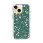 Slim Protection Case［ MERCURYDUO - BotanicalFlower - Green ］