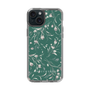 Slim Protection Case［ MERCURYDUO - BotanicalFlower - Green ］