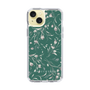 Slim Protection Case［ MERCURYDUO - BotanicalFlower - Green ］