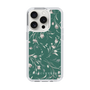 Slim Protection Case［ MERCURYDUO - BotanicalFlower - Green ］