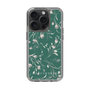 Slim Protection Case［ MERCURYDUO - BotanicalFlower - Green ］