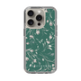 Slim Protection Case［ MERCURYDUO - BotanicalFlower - Green ］