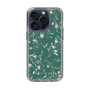 Slim Protection Case［ MERCURYDUO - BotanicalFlower - Green ］