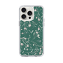 Slim Protection Case［ MERCURYDUO - BotanicalFlower - Green ］