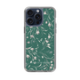 Slim Protection Case［ MERCURYDUO - BotanicalFlower - Green ］