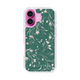 Slim Protection Case［ MERCURYDUO - BotanicalFlower - Green ］