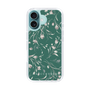 Slim Protection Case［ MERCURYDUO - BotanicalFlower - Green ］