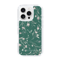 Slim Protection Case［ MERCURYDUO - BotanicalFlower - Green ］
