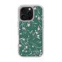 Slim Protection Case［ MERCURYDUO - BotanicalFlower - Green ］