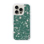 Slim Protection Case［ MERCURYDUO - BotanicalFlower - Green ］