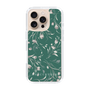 Slim Protection Case［ MERCURYDUO - BotanicalFlower - Green ］