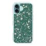 Slim Protection Case［ MERCURYDUO - BotanicalFlower - Green ］