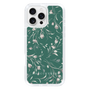 Slim Protection Case［ MERCURYDUO - BotanicalFlower - Green ］
