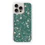 Slim Protection Case［ MERCURYDUO - BotanicalFlower - Green ］