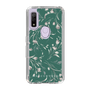 Slim Protection Case［ MERCURYDUO - BotanicalFlower - Green ］
