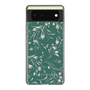 Slim Protection Case［ MERCURYDUO - BotanicalFlower - Green ］