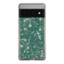 Slim Protection Case［ MERCURYDUO - BotanicalFlower - Green ］
