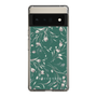 Slim Protection Case［ MERCURYDUO - BotanicalFlower - Green ］