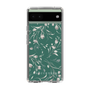 Slim Protection Case［ MERCURYDUO - BotanicalFlower - Green ］