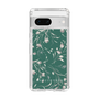 Slim Protection Case［ MERCURYDUO - BotanicalFlower - Green ］