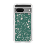 Slim Protection Case［ MERCURYDUO - BotanicalFlower - Green ］