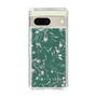 Slim Protection Case［ MERCURYDUO - BotanicalFlower - Green ］
